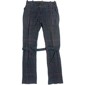 Vivienne Westwood Plaid Bondage Pants